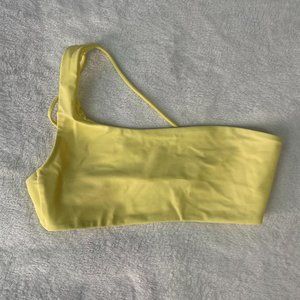 Jade Swim Apex One Shoulder Top Sorbet M